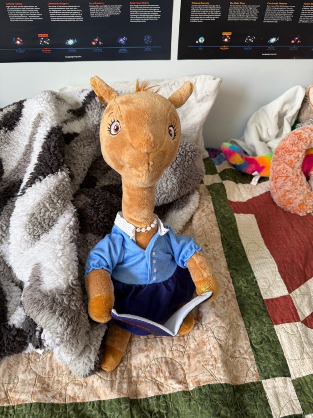 Cuddle Barn Mama Llama Talking Plush Toy